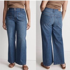 Madewell NWOT The Perfect Vintage Wide-Leg Jean size 31